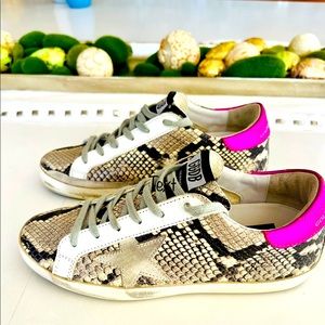 Very RARE 😍Golden Goose snake print superstar size 37